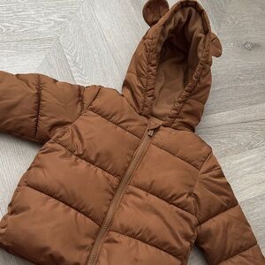 Water Resistant Hooded Jacket with Ears